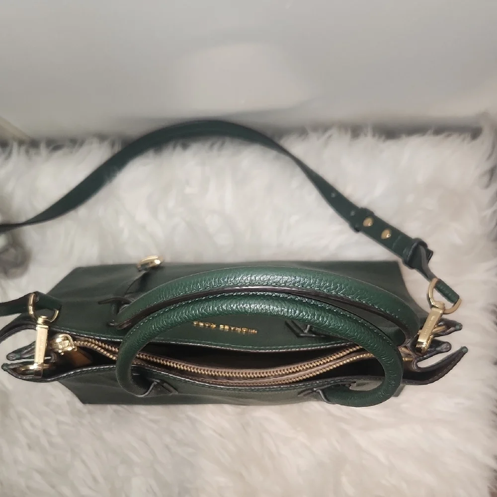 Michael Kors Dark Green Tote Bag - Picture 7 of 13